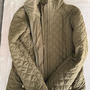 J. Crew Tan Quilted Jacket